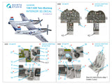 1/48 Quinta Studio F-82E Twin Mustang 3D-Printed Interior (for Modelsvit kit) 48496