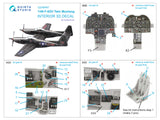 1/48 Quinta Studio F-82H Twin Mustang 3D-Printed Interior (for Modelsvit kit) 48497