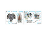 1/48 Quinta Studio P-51B late/P-51C Late 3D-Printed Interior (for Eduard) 48500
