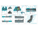 1/48 Quinta Studio MiG-31B 3D-Printed Interior (for Hobby Boss kit) 48504