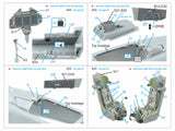 1/48 Quinta Studio MiG-35 full set 3D-Printed Interior (for Hobby Boss kit) 48513