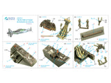 1/48 Quinta Studio Do 335A-12 Trainer 3D-Printed Interior (for Tamiya kit) 48515