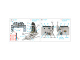 1/48 Quinta Studio LaGG-3 Series 66 3D-Printed Interior (for Trumpeter kit) QD 48517