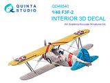 1/48 Quinta Studio F3F-2 3D-Printed Interior (for Academy) 48540