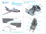 1/48 Quinta Super Mystere B2 Early 3D-Printed Interior (for Kinetic kit)48548