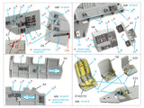 1/48 Quinta Studio B-17G 3D-Printed Interior (HK models, Eduard) 48561
