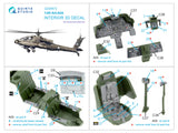 1/48 Quinta Studio AH-64A 3D-Printed Interior (Academy/Modelist) 48572