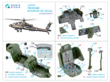 1/48 Quinta Studio AH-64A 3D-Printed Interior (Academy/Modelist) 48572