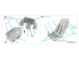 1/72 Quinta Studio F-35A 3D-Printed Interior (for Italeri/Zvezda kit) 72073