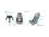 1/72 Quinta Studio F-35A 3D-Printed Interior (for Tamiya kit) 72051