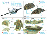 1/72 Quinta Studio Me-163 3D-Printed Interior (for Academy kit) 72083