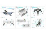 1/72 Quinta Studio F-16A MLU 3D-Printed Interior (for Revell kit) 72094