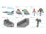 1/72 Quinta Studio Mirage 2000N 3D-Printed Interior (for Dream Model) 72137