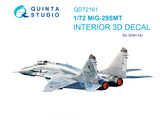 1/72 Quinta Studio MiG-29SMT 3D-Printed Interior (for GWH kit) 72161