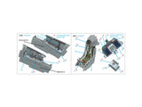 1/72 Quinta Studio MiG-29SMT 3D-Printed Interior (for GWH kit) 72161