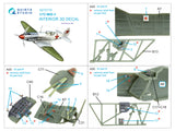 1/72 Quinta Studio MiG-3 3D-Printed Interior (Armory) 72170