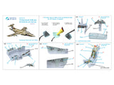 1/72 Quinta Studio Blackburn Buccanneer S.2B Early 3D-Printed Interior (for Airfix kit) 72172