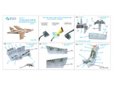 1/72 Quinta Studio Blackburn Buccanneer S.2B Late 3D-Printed Interior (for Airfix kit) 72173