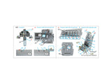 1/72 Quinta StudioF-15C Late/J Late 3D-Printed Interior (for Fine Molds kit) 72187