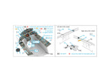 1/32 Quinta F-104S 3D-Printed Interior PARTIAL SET (for Italeri kit) QDS-32180