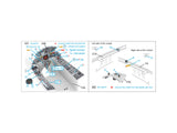 1/32 Quinta F-104S-ASA 3D-Printed Interior PARTIAL SET (for Italeri kit) QDS-32181