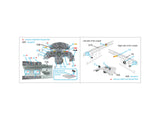 1/32 Quinta F-104A 3D-Printed Interior PARTIAL SET (for Italeri kit) QDS-32246