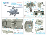 1/35 Quinta Studio AH-64E 3D-Printed Panel Only Set (for Takom kit) QDS 35099