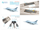 1/48 Quinta Studio Mitsubishi F-2A 3D-Printed Interior (for Hasegawa kit) QDS 48012