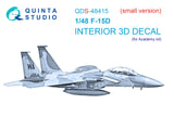 1/48 Quinta Studio F-15D 3D-Printed Panel Only set (for Academy kit) QDS 48415