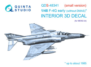 1/48 Quinta Studio F-4G early 3D-Printed Panel Only Kit (for Meng kits) QDS 48341