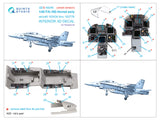 1/48 Quinta Studio F/A-18D Early 3D-Printed Panel Only Set (for HobbyBoss) QDS 48346