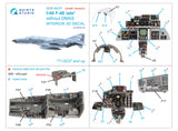 1/48 Quinta Studio F-4E late without DMAS 3D-Printed Panel Only Kit (for Meng kits) QDS 48370