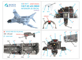 1/48 Quinta Studio F-4E with DMAS 3D-Printed Panel Only Kit (for Meng kits) QDS 48371