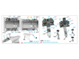 1/48 Quinta F/A-18F Late & EA-18G 3D-Printed Panel Only Set (for Hobby Boss kit) QDS 48373