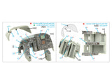 1/48 Quinta Studio A-6E TRAM 3D-Printed Panels Only (for Kinetic kit) QDS 48394