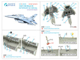 1/48 Quinta Studio F-16D (block 50)  3D-Printed Panel Only Kit (for new tool 2022 Kinetic kit) QDS 48408