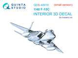 1/48 Quinta Studio F-15c 3D-Printed Panel Only set (for Academy kit) QDS 48416