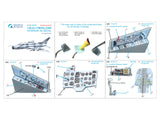 1/48 Quinta Studio Su-17M4/22M4 3D-Printed Panels Only (for Hobby Boss kit) QDS 48480