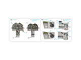 1/48 Quinta Studio F-82E Twin Mustang 3D-Printed Panel Only Set (for Modelsvit kit) QDS 48496
