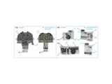 1/48 Quinta Studio F-82H Twin Mustang 3D-Printed Panel Only Set (for Modelsvit kit) QDS 48497