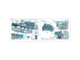 1/48 Quinta Studio Mi-24A 3D-Printed Panel Only Set (for Trumpeter kit) QDS 48570