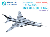 1/72 Quinta Studio Su-17M3 3D-Printed panels only (Modelsvit) QDS 72168
