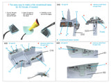 1/72 Quinta Studio Blackburn Buccanneer S.2B Late 3D-Printed Panel Only (for Airfix kit) QDS 72173