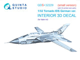 1/32 Quinta Studio Tornado IDS German 3D-Printed Panels Only Set (Italeri) (with 3D-printed resin parts) QDS+32229