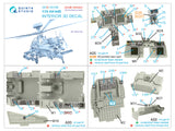 1/35 Quinta Studio AH-64D 3D-Printed Panel Only (for Takom kit) (with 3D-printed resin parts) QDS+35106