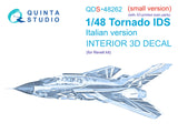 1/48 Quinta Studio Tornado IDS Italian 3D-Printed Panels Only Set (for Revell kit) (with 3D-printed resin parts) QDS+48262