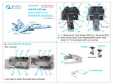 1/48 Quinta Studio FA-18D late 3D-Printed Panel Only Kit (for Hasegawa) (with 3D-printed resin parts) QDS+ 48347