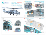 1/48 Quinta Studio Mi-24P Hind-F 3D-Printed Panels Only (Trumpeter) (with 3D-printed resin parts) QDS+ 48516