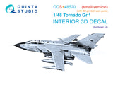 1/48 Quinta Studio Tornado Gr.1 3D-Printed Panels Only (for Italeri kit) (with 3D-printed resin parts) QDS+ 48520