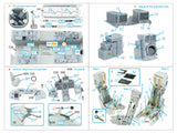 1/32 Quinta Studio Tornado IDS Italian 3D-Printed Interior (Italeri) (with 3D-printed resin parts) QD+32230